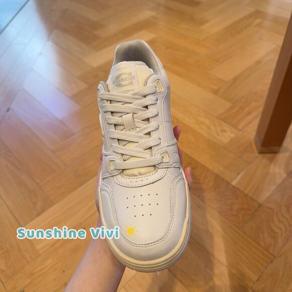 NWT Coach Men's Soho Sneaker With Signature Canvas White CAG01 US 11 - Picture 2 of 9